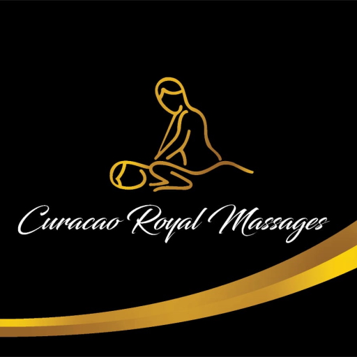 Het logo van Curacao Royal Massages